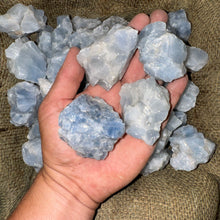 Load image into Gallery viewer, Blue Calcite Rough (LARGE) (By the Pound)
