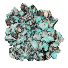 Load image into Gallery viewer, 4th of July SALE!! Brazilian Amazonite with Black Tourmaline Inclusions (By the Pound)
