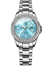 Load image into Gallery viewer, Twin Rocks and Crystals Women&#39;s Luxury Quartz Watch
