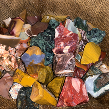 Load image into Gallery viewer, Mixed Jasper Rough (By the Pound)
