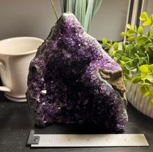 Load image into Gallery viewer, Amethyst Cut Base Size 5 (2.5 - 3.5 lbs) Amethyst Druze Geode - Home Decor
