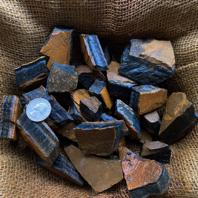 MOTHER'S DAY SALE!! Blue Tiger Eye Rough (By the Pound)