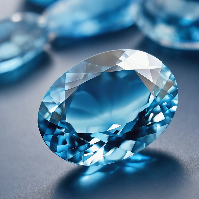 Faceted Blue Topaz - Individual Gemstone