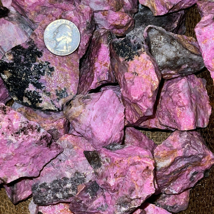 MOTHER'S DAY SALE!! Pink Rhodonite High End Rough (Medium Size)