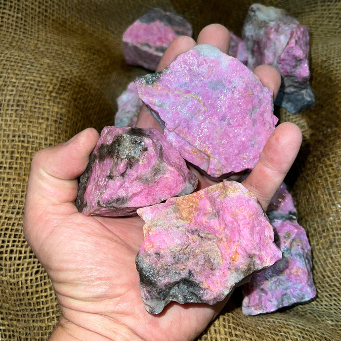 MOTHER'S DAY SALE!! Pink Rhodonite High End Rough (Large Size)