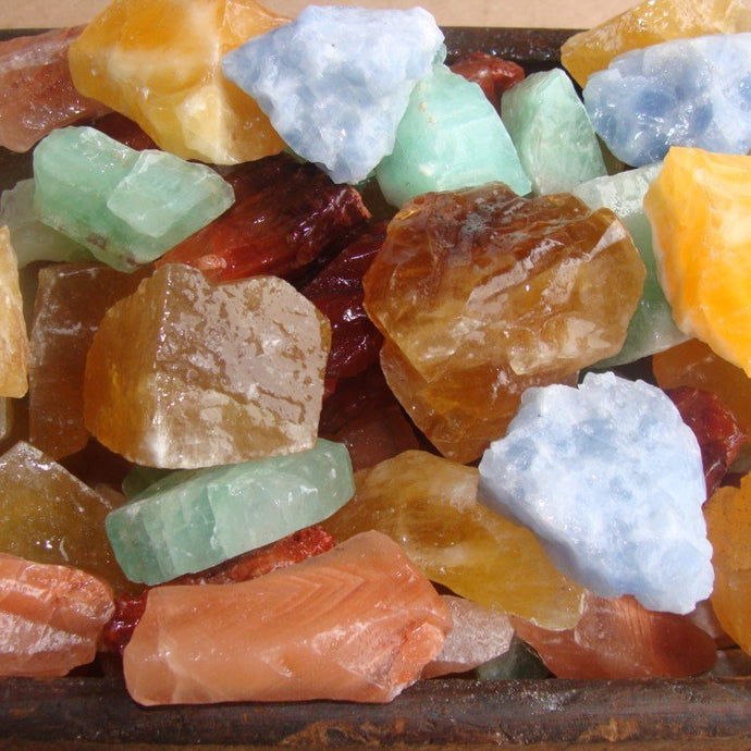Mixed Calcite Rough (By the Pound)