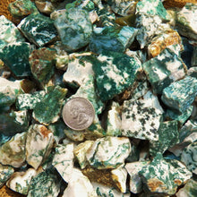 Load image into Gallery viewer, Green Tree Agate Rough (By the Pound)

