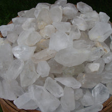 Load image into Gallery viewer, LARGE Quartz Crystal Points Rough (By the Pound)
