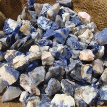 Load image into Gallery viewer, Sodalite Rough (By the Pound)
