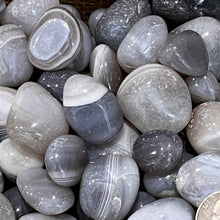 Load image into Gallery viewer, Polished Gray Agate - 1/2 LB
