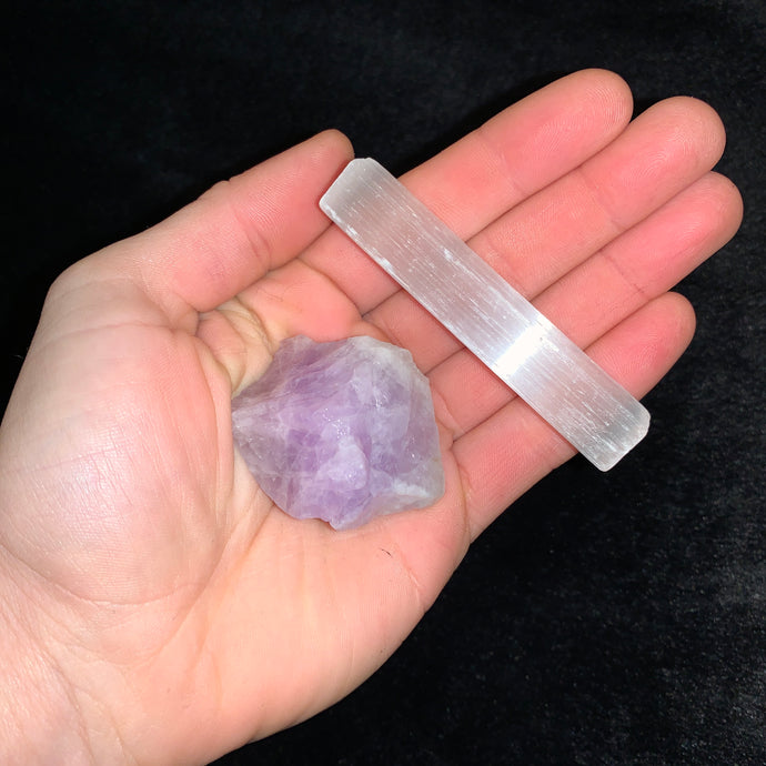 Charged Lavender Amethyst Single Stone