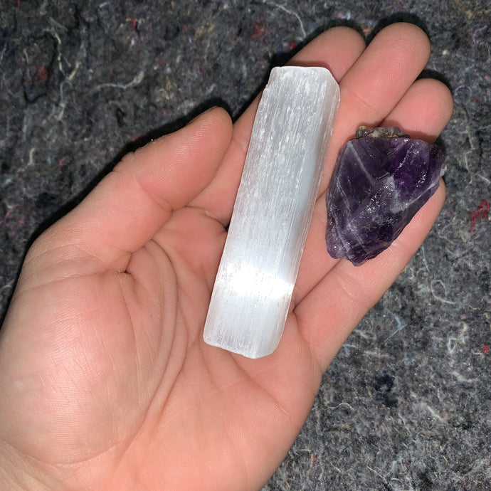 Charged Amethyst Single Stone