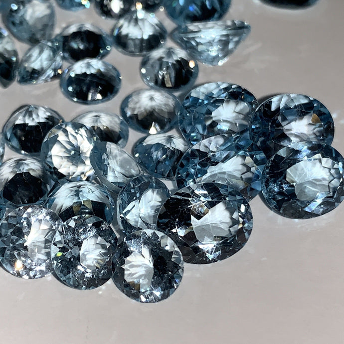 MOTHER'S DAY SALE!! Faceted Blue Topaz - Mixed Sizes (10 Carat Lot)