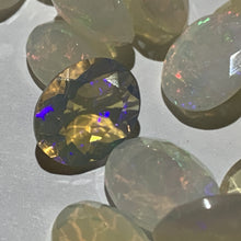 Load image into Gallery viewer, Faceted Ethiopian Opal - Mixed Sizes (10 Carat Lot) ALL NATURAL
