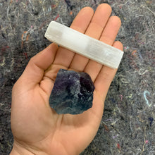 Load image into Gallery viewer, Charged Fluorite Single Stone
