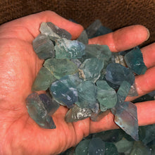 Load image into Gallery viewer, Small Green Fluorite Rough (By the Pound)
