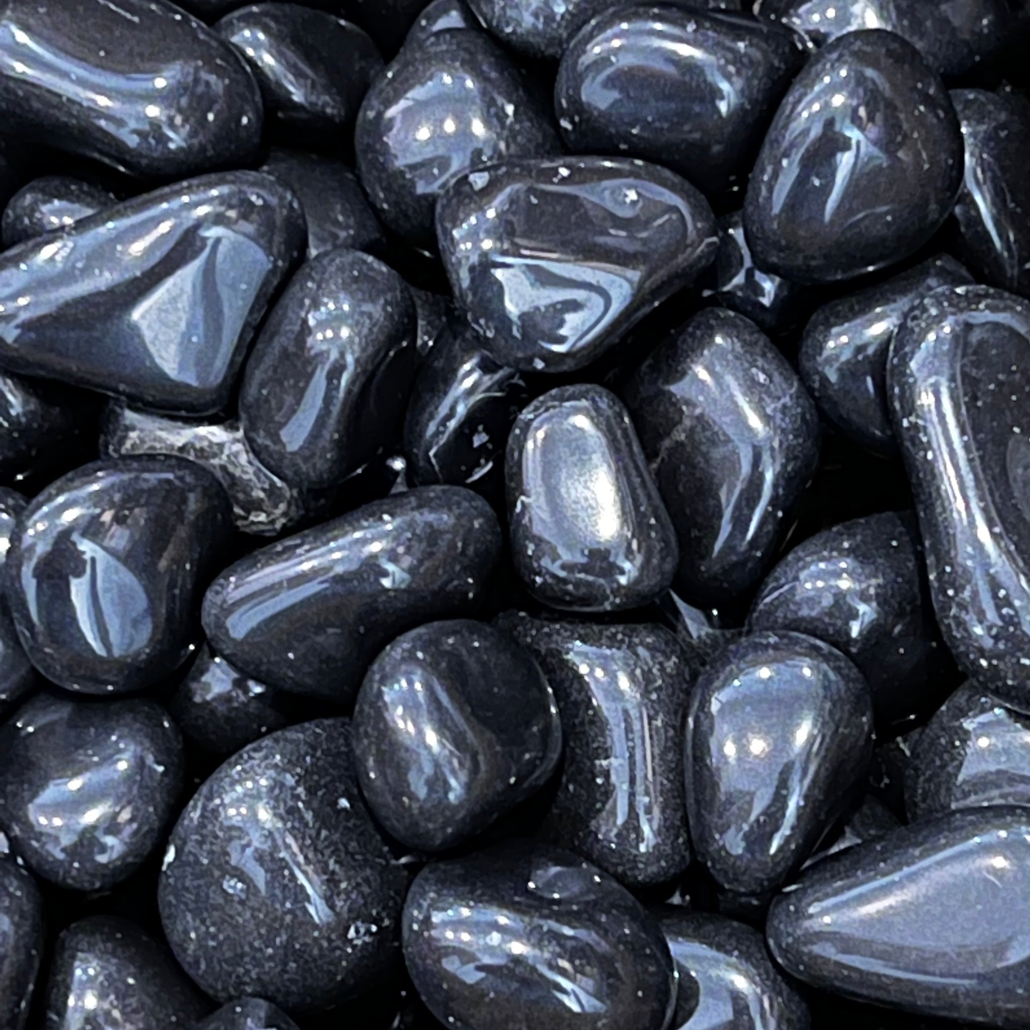 Polished Black Jasper - 1/2 LB | Twin Rocks and Crystals