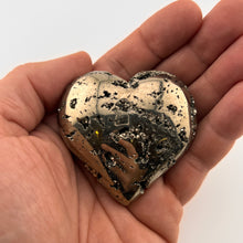 Load image into Gallery viewer, Polished Pyrite Heart Size #2
