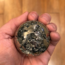 Load image into Gallery viewer, Polished Pyrite Sphere Size #2

