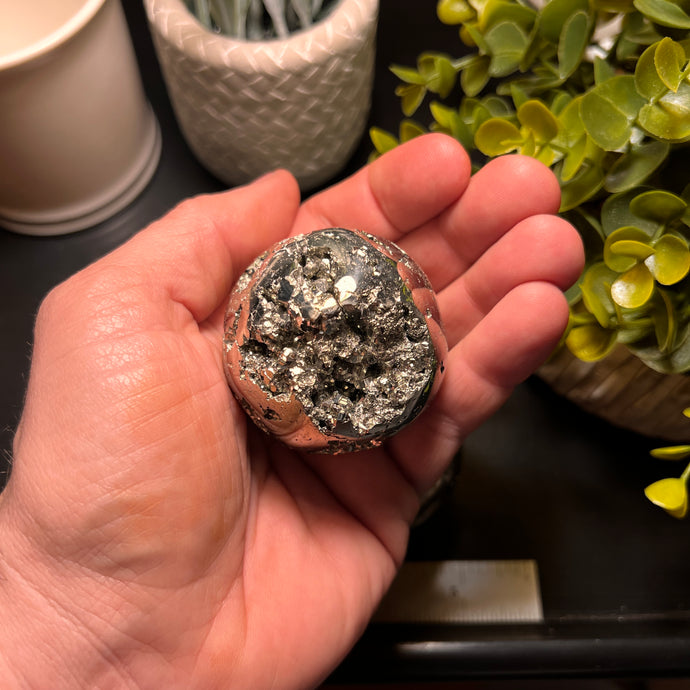 Polished Pyrite Sphere Size #2
