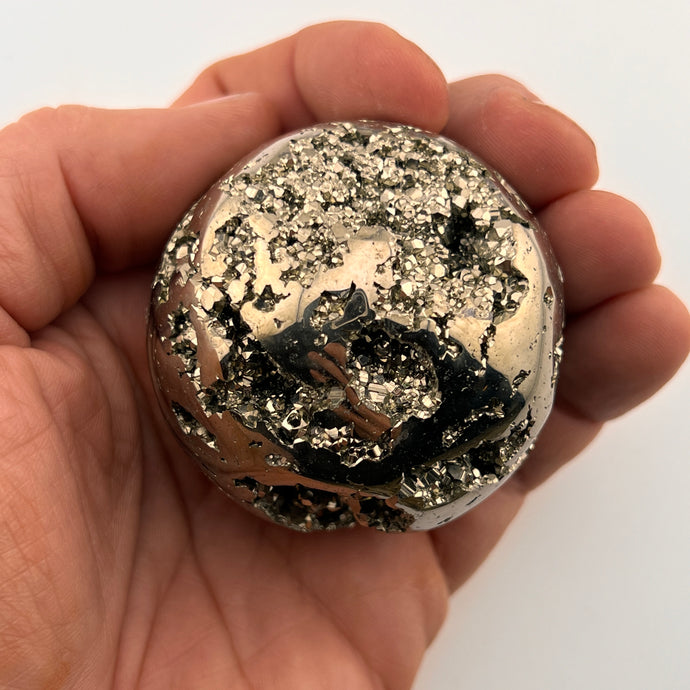 Polished Pyrite Sphere Size #3