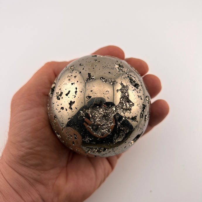 Polished Pyrite Sphere Size #5