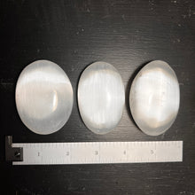 Load image into Gallery viewer, Selenite Palm Stones (2.5-3 inches)
