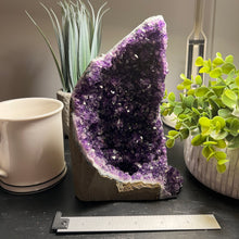Load image into Gallery viewer, Amethyst Cut Base Size 5 (2.5 - 3.5 lbs) Amethyst Druze Geode - Home Decor
