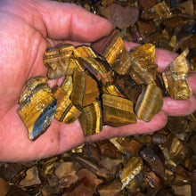 Load image into Gallery viewer, Small Gold Tiger Eye Rough (By the Pound)
