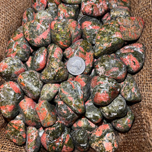 Load image into Gallery viewer, Polished LARGE Unakite - 1/2 LB
