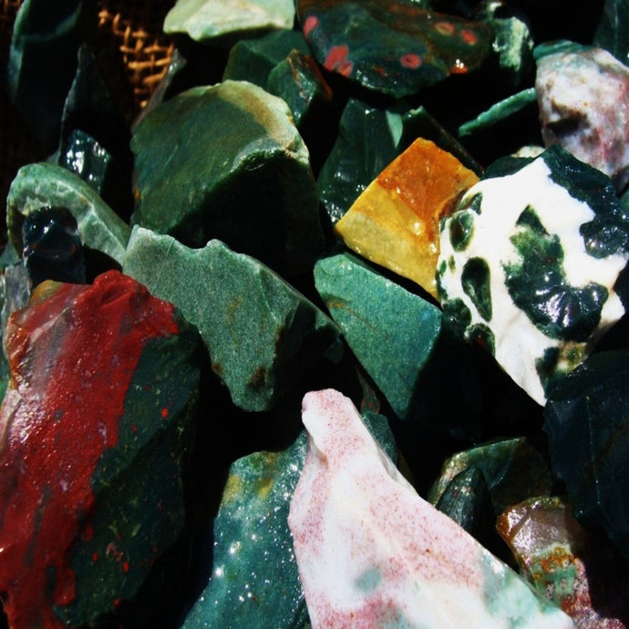 MOTHER'S DAY SALE!! Bloodstone Rough (By the Pound)
