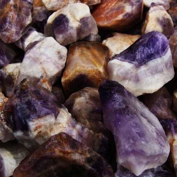 Banded Amethyst Rough (By the Pound)