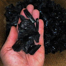 Load image into Gallery viewer, Small Black Tourmaline Rough (By the Pound)
